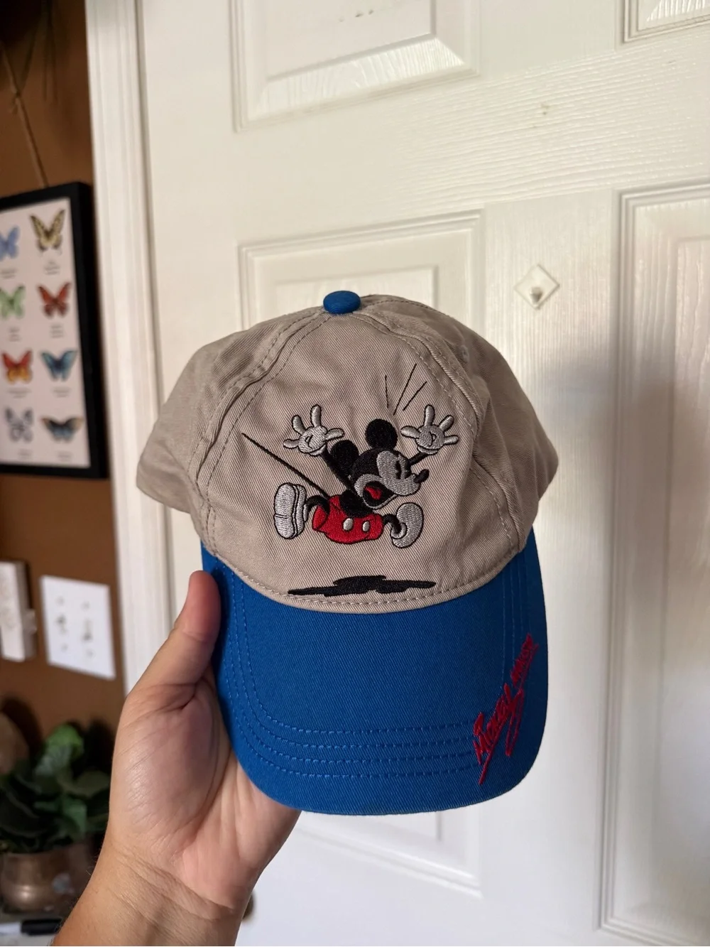 Disney Mickey Mouse Embroidered Baseball Hat / Youth Size